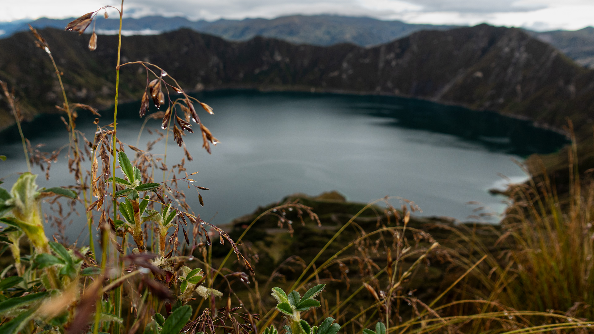 Quilotoa Lake, Ecuador